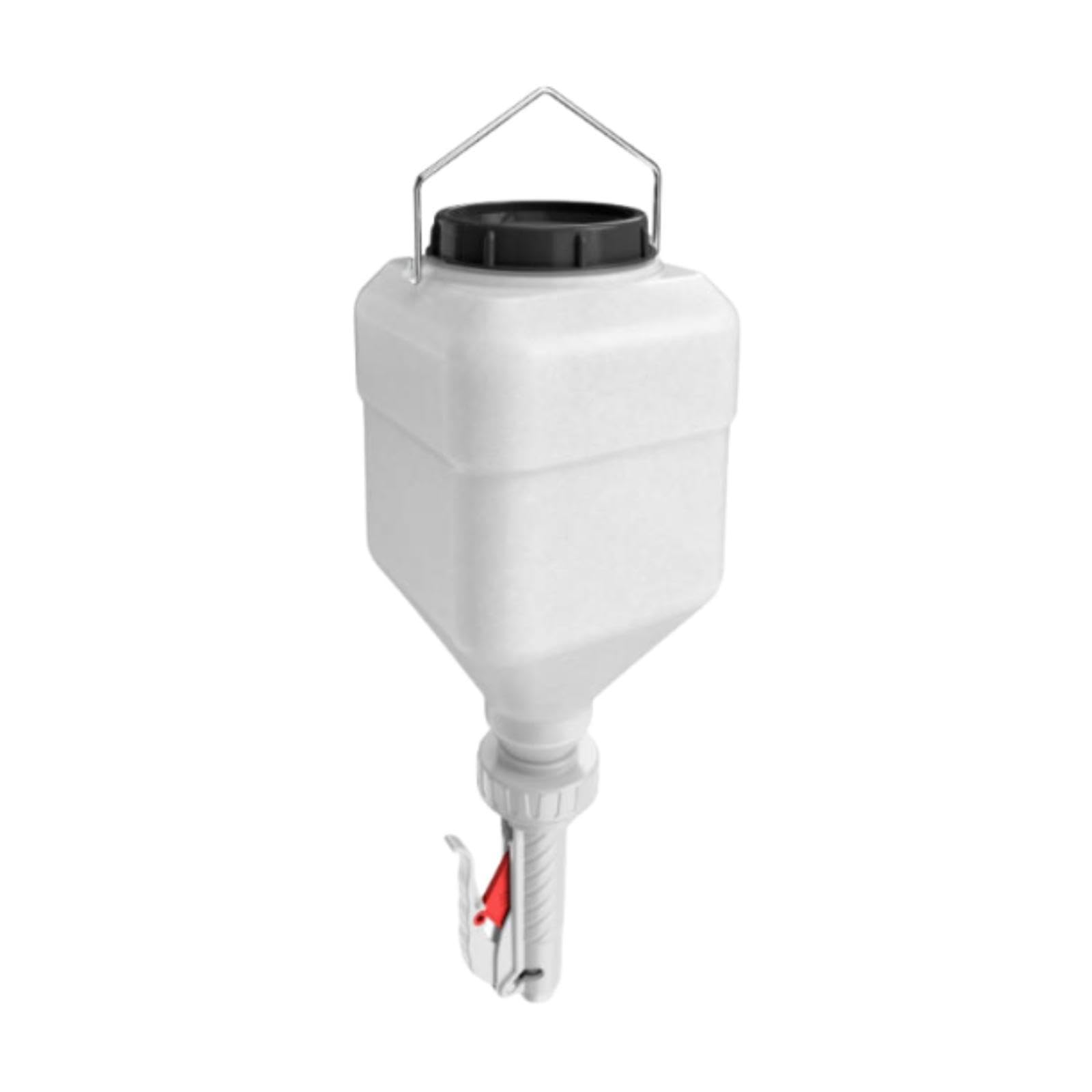 Dispensador de ketchup de 5,5 L para restaurantes, botella dispensadora de salsa blanca, grado comercial, diseño de fácil bombeo, ideal para comida rápida, barbacoa y catering