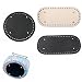 Borse All'Uncinetto Pad, Fondo del Borse, Fondo Borsa, Fondo per Uncinetto Ovale, Borse All'uncinetto per Maglieria Base Modellante Inferiore con Fori per Realizzazione Borse a Tracolla, 3 Pack