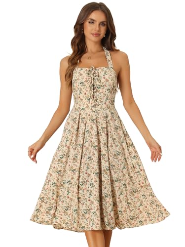 【美品】Acka all sheer flower dress（beige） CL0101638ML.jpg