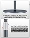 Nycetek Webcam Stand, Light Stand Tripod with 360° Rotatable Ballhead for DSLR Camera, Ring Light, Webcam, Desktop Tripod for Video Recording, Shooting, Game Streaming, YouTube