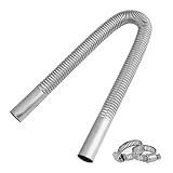 Parking Air Heater Exhaust Pipe: Stainless Steel Flex Exhaust Extension Pipe | Parking Air Heater Fu