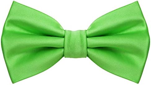 MASADA bow tie - men's accessory in silk-look, continuously adjustable, handmade with hook closure - 12 x 6 cm