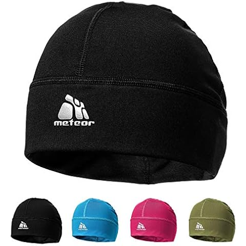 meteor Gorro Correr Esquí Ciclismo para Hombre y Mujer Gorra Debajo del Casco Cover