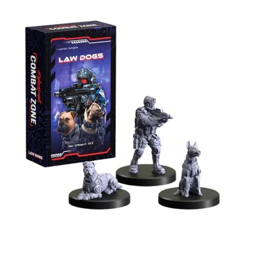 CYBERPUNK RED: COMBAT ZONE Law Dogs Expansion (Lawmen Gonks)