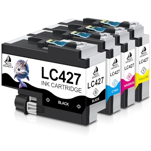 Brother LC427 cartouche jet d'encre DOUBLE D pour MFC-J6959DW - Idéal pour le télétravail efficace