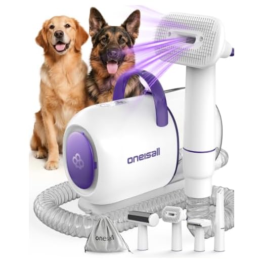 Dog Grooming Vacuum Kit with 12KPA Suction