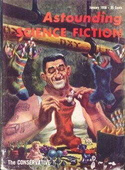 Single Issue Magazine Astounding Science Fiction, January 1958 (Volume LX, No. 5) Book