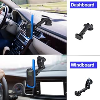 Support Yaesu Support ventouse pour talkie-walkie de voiture - Motorola, Baofeng, Icom, Kenwood, Kenwood, VHF, UHF, CB