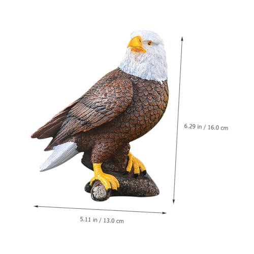 Statue d'aigle pour décoration intérieure extérieure maison et bureau