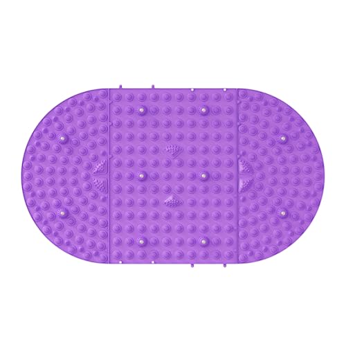 Tapis de massage des pieds antidérapant grand modèle pour douche et salon