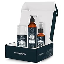 Mens Facial Care Kit - Mens Skin Care Kit - Face Care for Men - Mens Skincare Set - Face Skin Care for Men - Mens Face Care Kit - Facial Kit for Men - Serum, Cleanser & Moisturizer Set