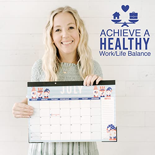 Gnome Teacher Desk Calendar 2023-2024 - Academic Desk Calendar 2023-2024, 2023 Large Desk Calendar School Year 2023-2024, Calender 2023 Desk Calendar July 2023-2024, Desktop Calendar 2023-2024 #TOP4