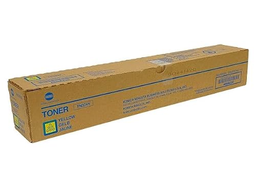 TTCopier OEM Konica Minolta A8DA230 TN324Y Yellow Toner Cartridge BizhubC258 C308 C368