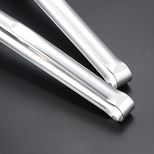 Pinzas de cocina versátiles, clip resistente para alimentos, ideal para asar y servir, perfecto para filetes, pescado y barbacoa, agarre antideslizante, resistente al calor