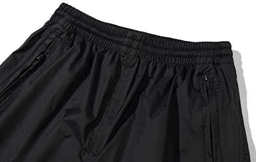 BenBoy Kids Rain Pants Waterproof Lightweight Pants Elastic Waist Outdoors Trousers for Boys Girls3