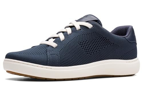 Clarks Womens Nalle Walk Navy Knit 7.5 Medium