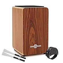 Lightweight, compact cajon perfect for busking and intimate performances Explore a variety of bold tones, thanks to beech back and sides Achieve a tight snap and deep bass response via adjustable internal bells Comes complete with foot tambourine, br...