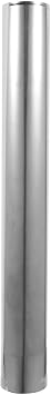 Stainless Steel Flue Pipe 19.29 in Chimney Extension Tube for Outdoor Camping Stove Compatible with Standard Tent Stoves Easy to Install and Clean 1 X Chimney Tube