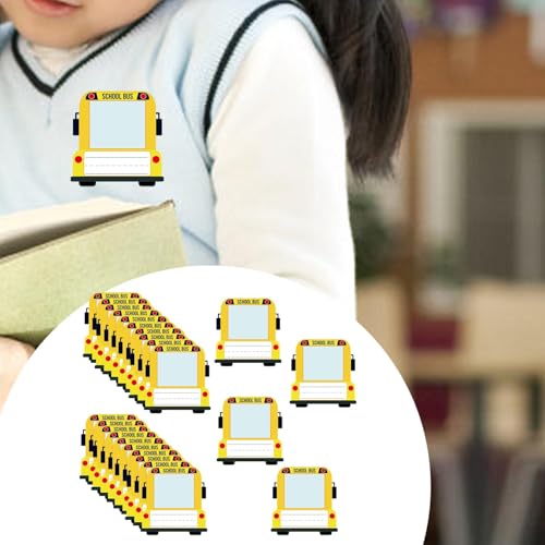 FJMQHU Lot de 24 Plaques Nominatives avec Photos pour Enfants, Décorations de – vue 7