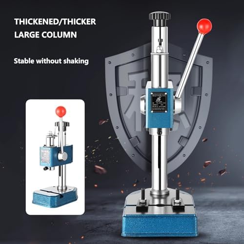 Manual Arbor Press - Heavy-Duty Precision Benchtop Tool for Bending, Stamping, Drawing & Forming - Automatic Retractable Design