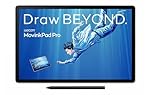 Wacom MovinkPad Pro 14 Drawing Tablet – Pen-on-paper feeling with an OLED screen for True Blacks, Exceptional Contrast, Fast Response, Premium Texture Glass, Ultra-Precise Pro Pen 3 for Creatives