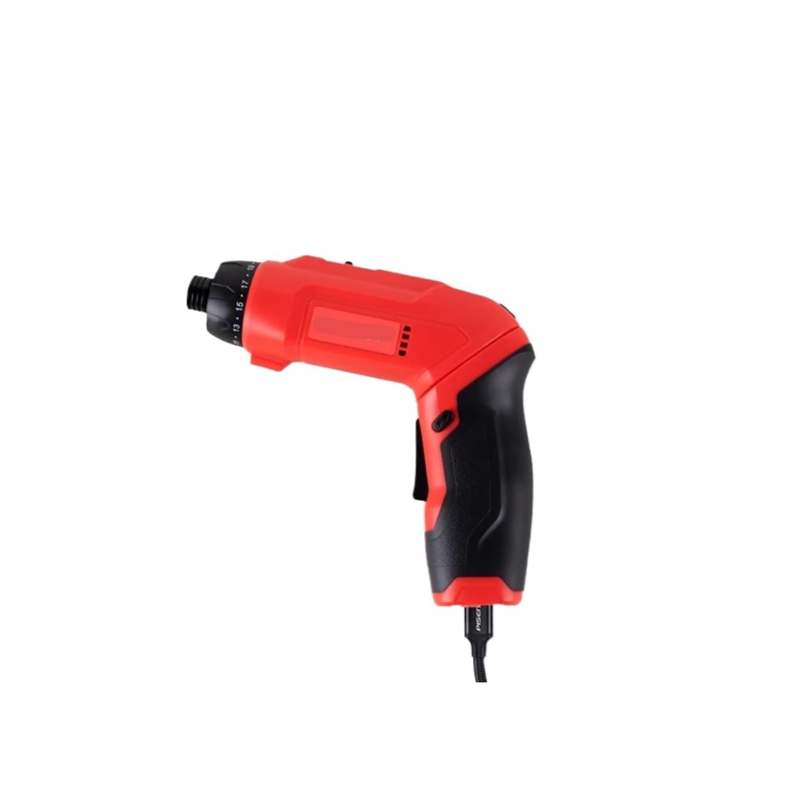 Amrttwy One Color Electric Screwdriver, 3.6V Recharable Household Folding Multi Functional Hand Self Integrated 21 Speed Adjustable Electric Screwdriver
