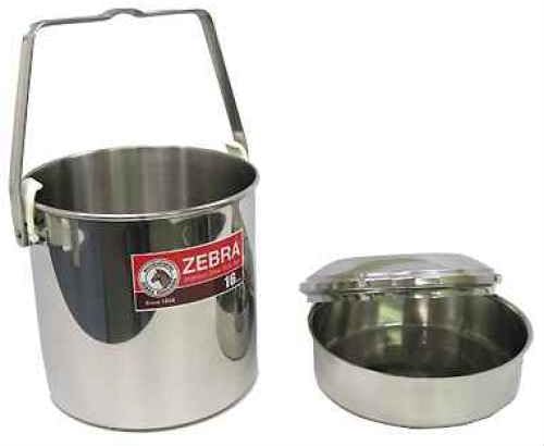 Zebra Loop Handle Pot