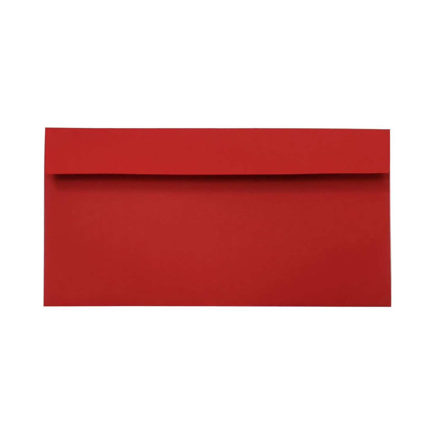 Netuno 25 buste rosse formato lungo 11 x 22 cm 120g eleganti per inviti matrimonio Natale DL