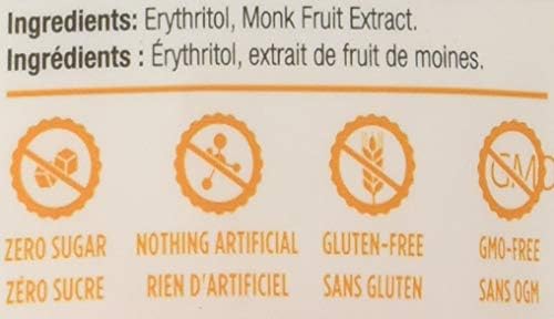 Krisda Monk Fruit Spoonable Natural TableTop Sweetener, 454 Grams — view 7