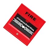 Veemoon Alarme de Bris de Vitre Bouton d'Alarme Incendie Dispositif de Sécurité Sortie d...