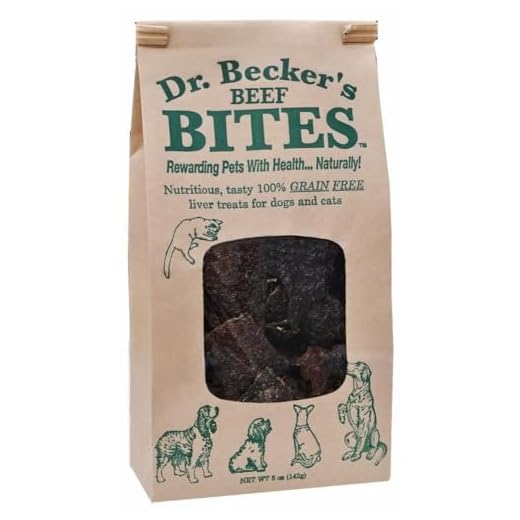 Dr. Becker's Bites Grain Free Liver Treats For Dogs & Cats, 5 oz