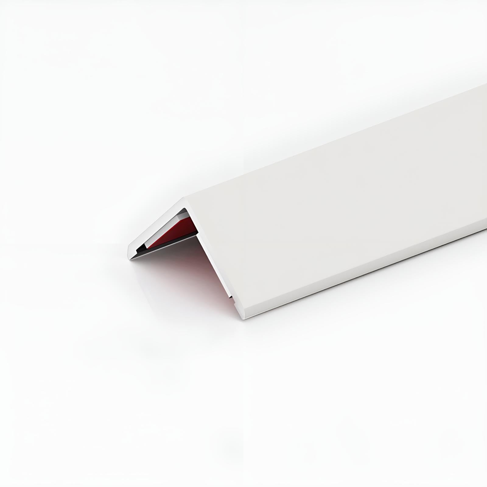 Raouoae Edge Protection Profile, Self-Adhesive Aluminum Alloy Corner & Angle Protector, 3x100cm For Safe, Elegant Solutions In Kitchens, Children’s Rooms & Workshops(Aprikosengrau,Breite 2cm)