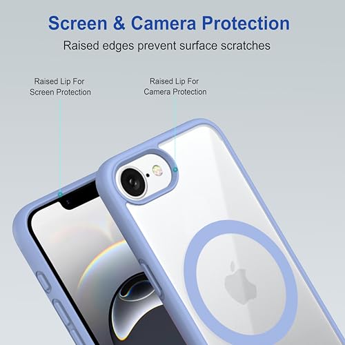 Image of Zapcase Back Case Cover for iPhone 16e | Compatible for iPhone 16e Back Cover | Scratch-Resistant Back Cover | Sierra Blue