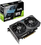 ASUS GeForce Dual RTX 3060 12GB V2 OC Edition Gaming Grafikkarte (GDDR6 Speicher, PCIe 4.0, 1x HD...
