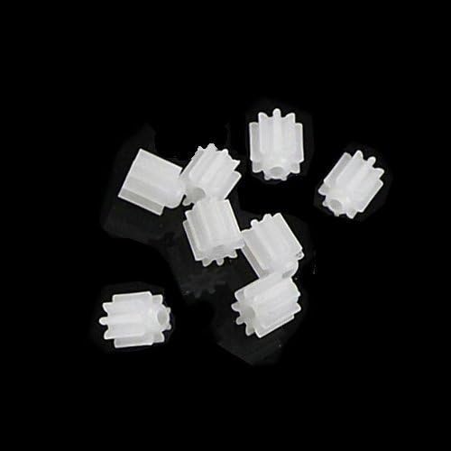 SAMLOO Generic 8pcs Small Motor Gear Replacement Parts for Syma X5C X5C-1 X5 X5SW X5SC X5HW X5HC RC Quadcopter Drone Motor or JJRC H5C Engine