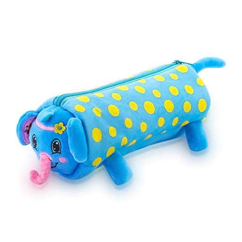 SuperStyle Cute Pencil Case, Pencil Pouch for Girls, Soft Plush Pencil Pouch, Girls Cosmetic Pouch Bag, Stationery Organizer, Zipper Pouch, Pencil Holder Bag, School Office Accessories for Teens Kids