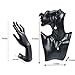 Papinimo 2 Pack Jewelry Mannequin Display Set Necklace Earring Display Stand Jewelry Bust Hand Organizer for Show Selling