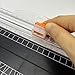 6-Pack Paper Cutter Replacement Blades with Automatic Security Safeguard Design for A4/A5 Paper Trimmers (Orange)