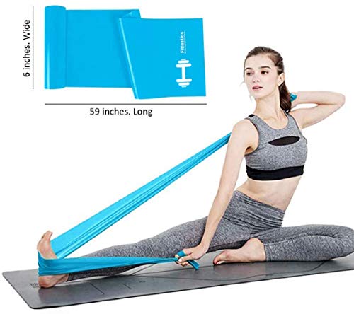 Image of Resistance Loop Bands Set of 4 (Light, Medium, Heavy, X-Heavy) - Premium Latex Exercise Bands for Yoga, Workout, Strength Training, Home Gym Fitness Bands for Men & Women