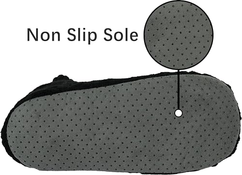 Image of BenSorts Fuzzy Slipper Socks for Women Non Slip House Socks with Grips Gifts