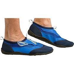 Calzado Para Pescar Cressi Reef Calzado para Mar y Deportes Acuáticos, Unisex Adultos y Niños, Azul Claro/Azul, 36