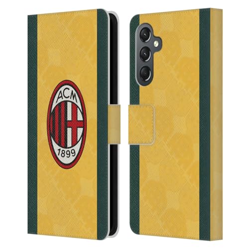 Coque AC Milan Samsung A25 5G Protège Écran Antichoc Portefeuille Pratique