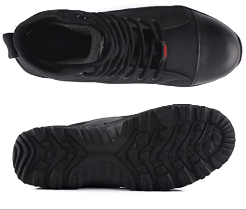 Image of PARA TROOPER Men's Original Combat Army Jungle Boot Oil Stain Water Resistant Extra Cushion Inner Sole Light Weight Trekking Riding Shoes