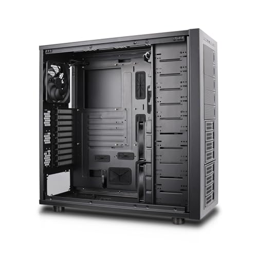 Image of Rosewill Thor NAS Pro - Full Tower Workstation Case | Server Chassis | Supports up to 8 x 3.5 Hot-Swap 3.5 inch /2.5 inch SATA /SAS and 2 x 2.5 SSD | E-ATX Compatible | 1 x 140mm PWM Fan | USB 3.2 Type-C | AI