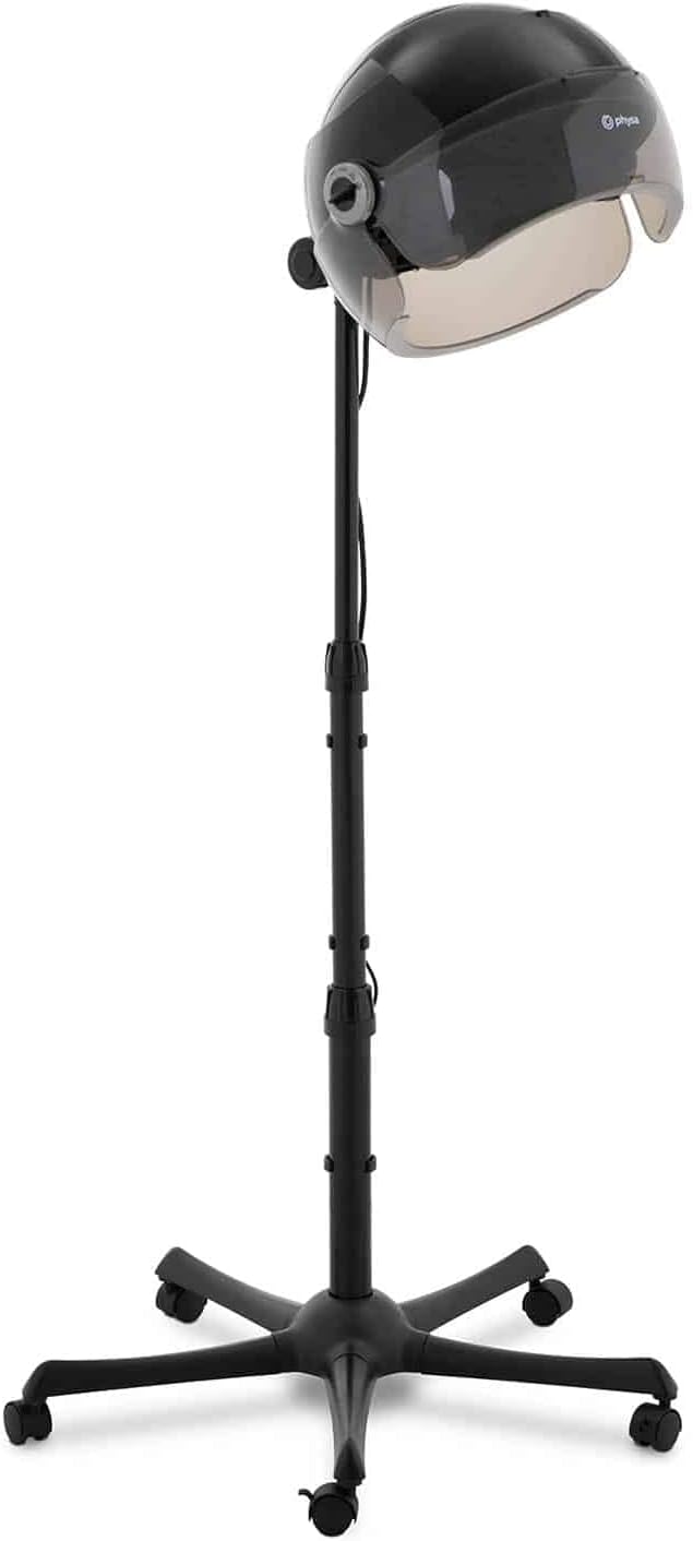 physa PHY-1650HD-04 BLACK haardroger met statief zwart 66 °C droogkap haardroogkap föhnkap