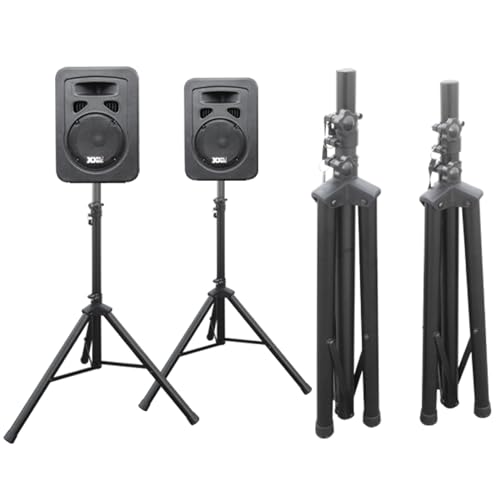 Trípode para altavoces estable para evitar caídas y elevar sonido hasta 180 cm Drall 4