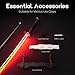 RENGENG Light Up FireGod Tanjiro Sword, 40 Inches Rechargeable Plastic Anime Replica with Belt & Stand, Original Texture Anime Sword