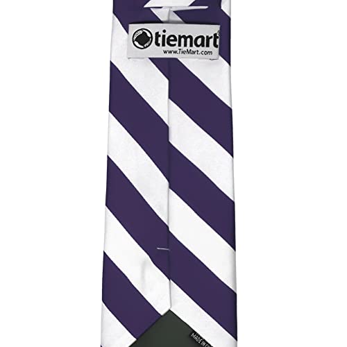 Image of tiemart Men's Striped Tie Standard Length