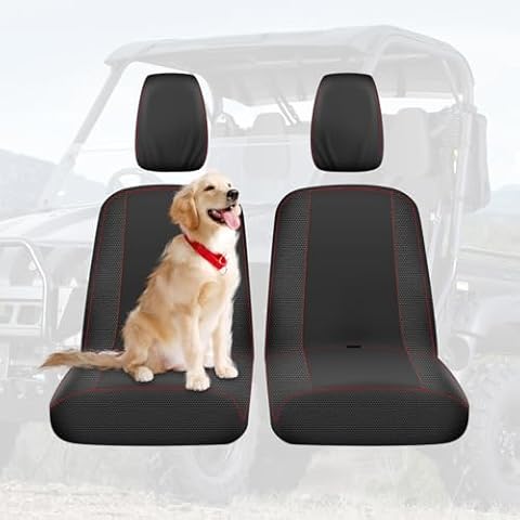 CEMOFE UTV Rhino Seat Covers for 2004-2021 Yamaha Rhino 700 660 450, Durable & Waterproof 1680D Fabric (Set of 4) Cover