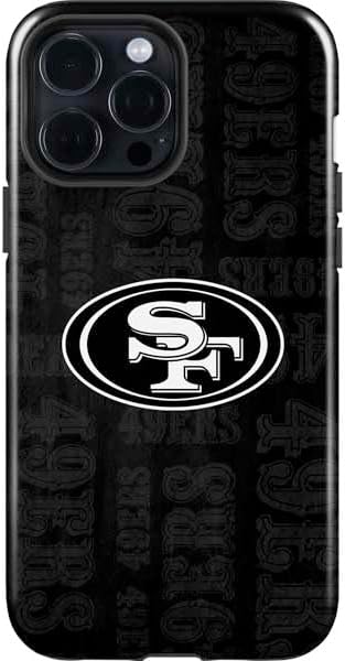 Skinit Impact Phone Case Compatible with iPhone 15 Pro Max - Officially Licensed NFL San Francisco 49ers Design